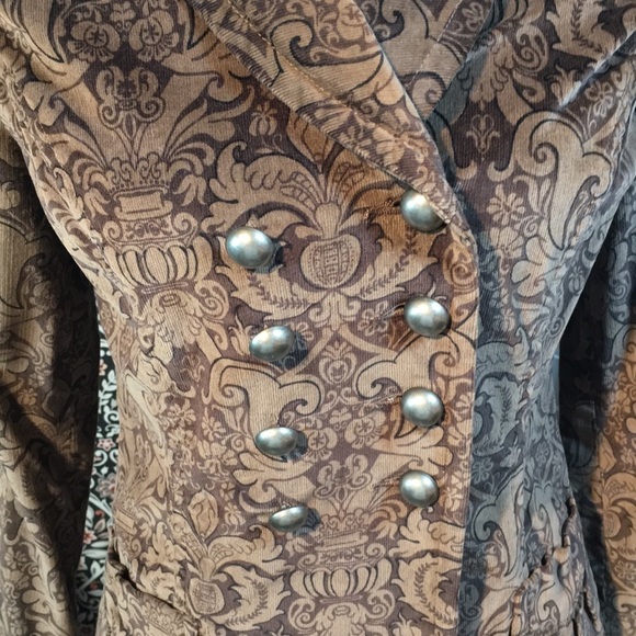 kenzieGirl corduroy button front blazer - Picture 6 of 11